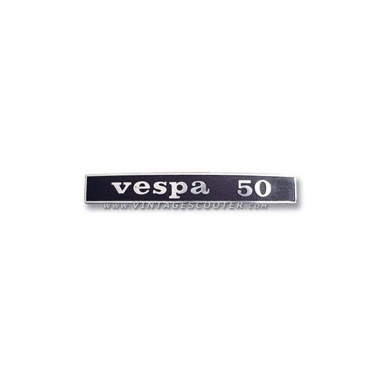 Emblême arrière  Vespa 50